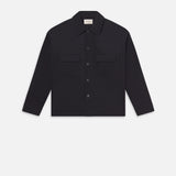 FRAME - Double Pocket Over Shirt -- Dark Navy