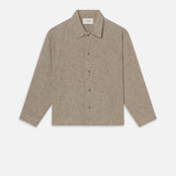 FRAME - Textured Shirt -- Beige Multi