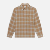 FRAME - Plaid Shirt -- Beige Plaid