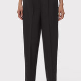 Herve Leger - HIGH WAIST PLEATED TAPERED PANTS