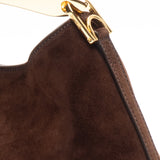 Elleme - Mini Boomerang Suede Brownie