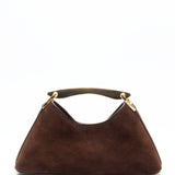 Elleme - Mini Boomerang Suede Brownie