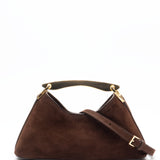 Elleme - Mini Boomerang Suede Brownie