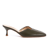 Elleme - Mules Stitch Khaki