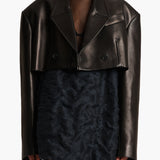 Khaite - Nando Jacket in Black Leather