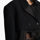 Khaite - Nando Jacket in Black