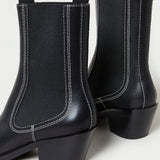 Roeffler Randall - Nat Black Mid Western Boot