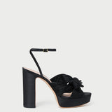 Roeffler Randall - Natalia Black Platform Bow Heel