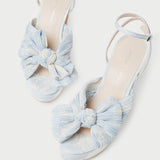 Roeffler Randall - Natalia Blue Floral Bow Heel