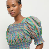 Loeffler Randall - Nicola Smocked Blouse