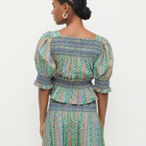 Loeffler Randall - Nicola Smocked Blouse