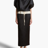 Khaite - Chet Skirt in Black