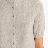 Khaite - Nora Cardigan in Heather Grey