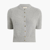 Khaite - Nora Cardigan in Heather Grey