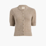 Khaite - Nora Cardigan in Sepia