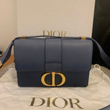 Dior Blue Gradient 30 Montaigne With Gold Hardware