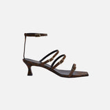 MANU ATELIER - Naomi Sandals Snake Printed