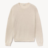 ETERNE - James Cashmere Sweater Heather Oatmeal