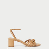 Roeffler Randall - Olivia Dune Knot Mid-Heel Sandal