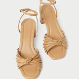 Roeffler Randall - Olivia Dune Knot Mid-Heel Sandal