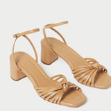 Roeffler Randall - Olivia Dune Knot Mid-Heel Sandal