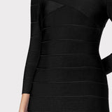 Herve Leger - CRISS CROSS PENCIL DRESS