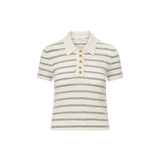 Veronica Beard - Brandt Striped Cashmere Polo