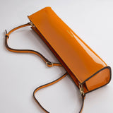 MANU ATELIER - Pencil Box Tiger Orange Patent