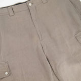 Hermès Dark Grey Cargo Shorts Size IT 46 (UK 36)