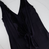 Stella McCartney Silk Navy Jumpsuit with Lace Detailing FR 40 (UK 12)