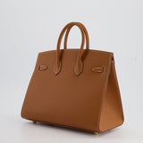 *HOLY GRAIL* Hermès Birkin Sellier 25cm in Gold Epsom Leather with Gold Hardware