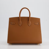 *HOLY GRAIL* Hermès Birkin Sellier 25cm in Gold Epsom Leather with Gold Hardware