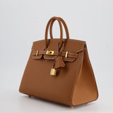 *HOLY GRAIL* Hermès Birkin Sellier 25cm in Gold Epsom Leather with Gold Hardware