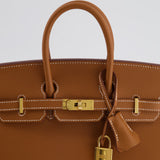 *HOLY GRAIL* Hermès Birkin Sellier 25cm in Gold Epsom Leather with Gold Hardware