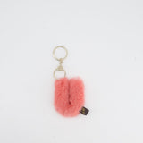 Loro Piana Letter U Pink Key Ring Accessory