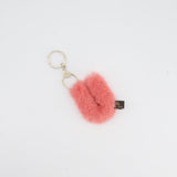 Loro Piana Letter U Pink Key Ring Accessory