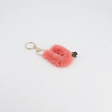 Loro Piana Letter U Pink Key Ring Accessory