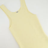 Toteme Cream Knit Curved Tank Top Size S (UK 8) RRP £260