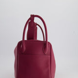 Hermès Lindy Bag 30cm in Rouge Galance in Togo Leather with Palladium Hardware