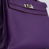 Hermès Kelly 35cm Bag Retourne in Iris Togo Leather with Palladium Hardware