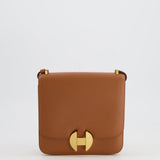 Hermès 2002 20cm Shoulder Bag in Gold Evercolor Leather with Gold Hardware