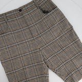 Saint Laurent Brown Houndstooth Mid Length Shorts FR 40 (UK 12)