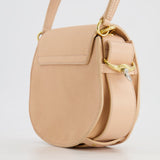 Chloé Small Beige Leather Tess Shoulder Bag with Gold Hardware RRP £1,790