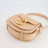 Chloé Small Beige Leather Tess Shoulder Bag with Gold Hardware RRP £1,790