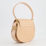 Chloé Small Beige Leather Tess Shoulder Bag with Gold Hardware RRP £1,790