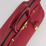 Hermès Birkin 35cm Bag in Rouge Grénate Togo Leather with Gold Hardware