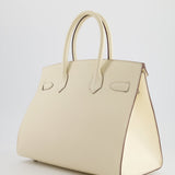 *RARE & HOT* Hermès Birkin Bag 30cm Sellier in Nata Epsom Leather with Palladium Hardware