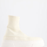 Khaite White and Cream Ludlow Socket Sneaker Boots Size EU 40 RRP £500