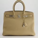 Hermès Birkin 35cm in Trench Togo Leather with Palladium Hardware