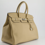 Hermès Birkin 35cm in Trench Togo Leather with Palladium Hardware